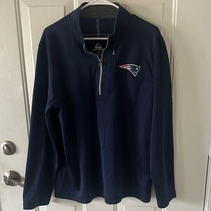 Navy Blue Patriots Men's Pullover